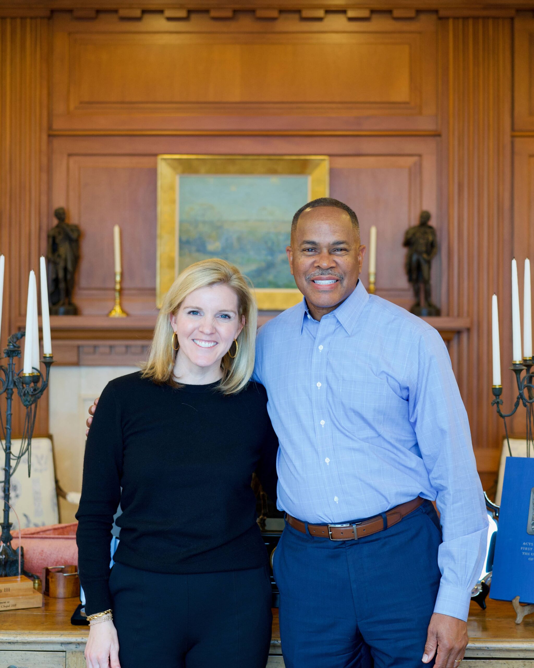 Photo of Senior Program Officer Annie Bryan and Program Officer Robby Russell