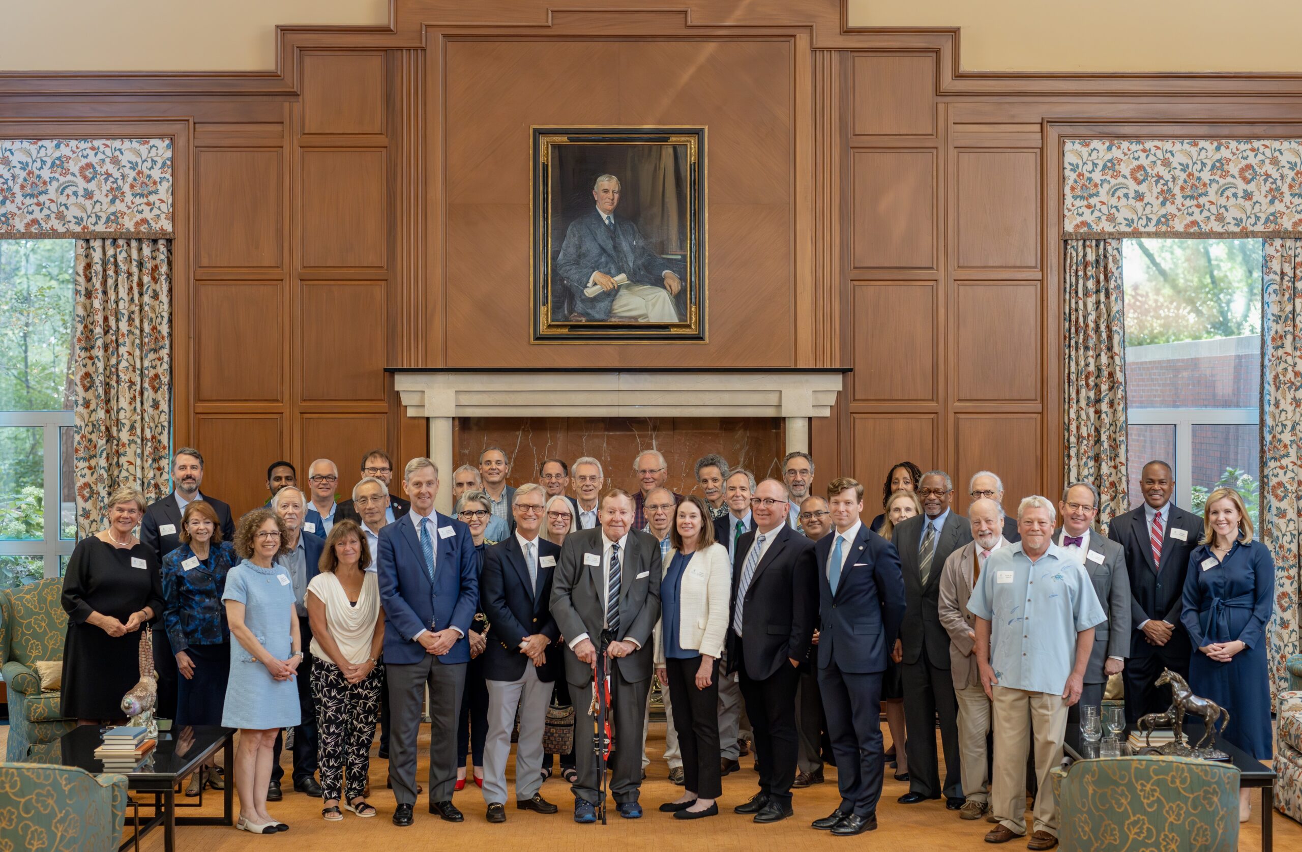 Group photo of the Kenan Professors at the UNC Chapel Hill